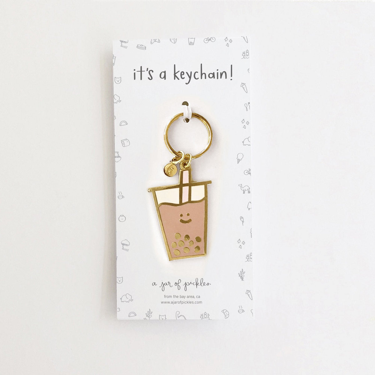 Boba Keychain - Knife Shift