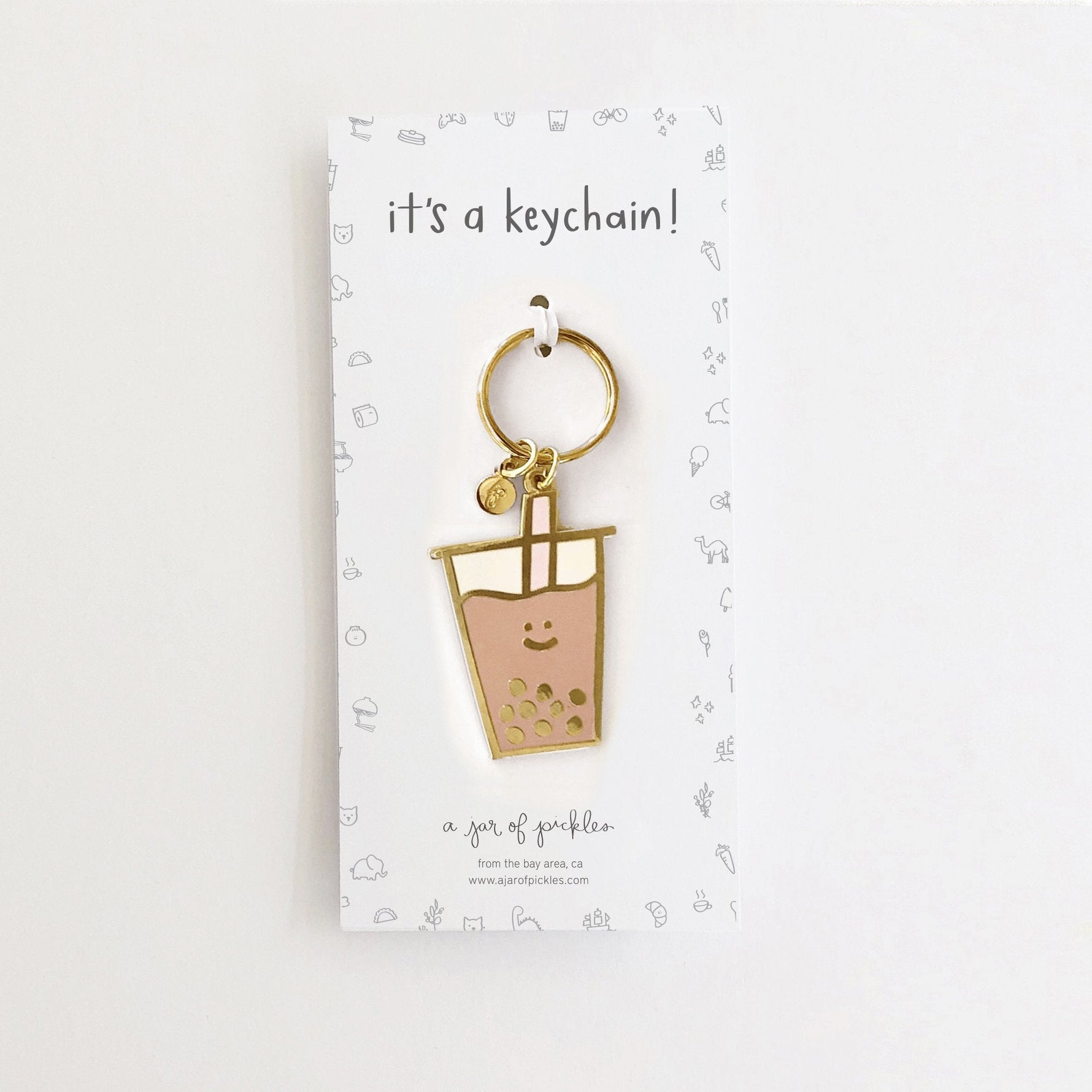 Boba Keychain - Knife Shift