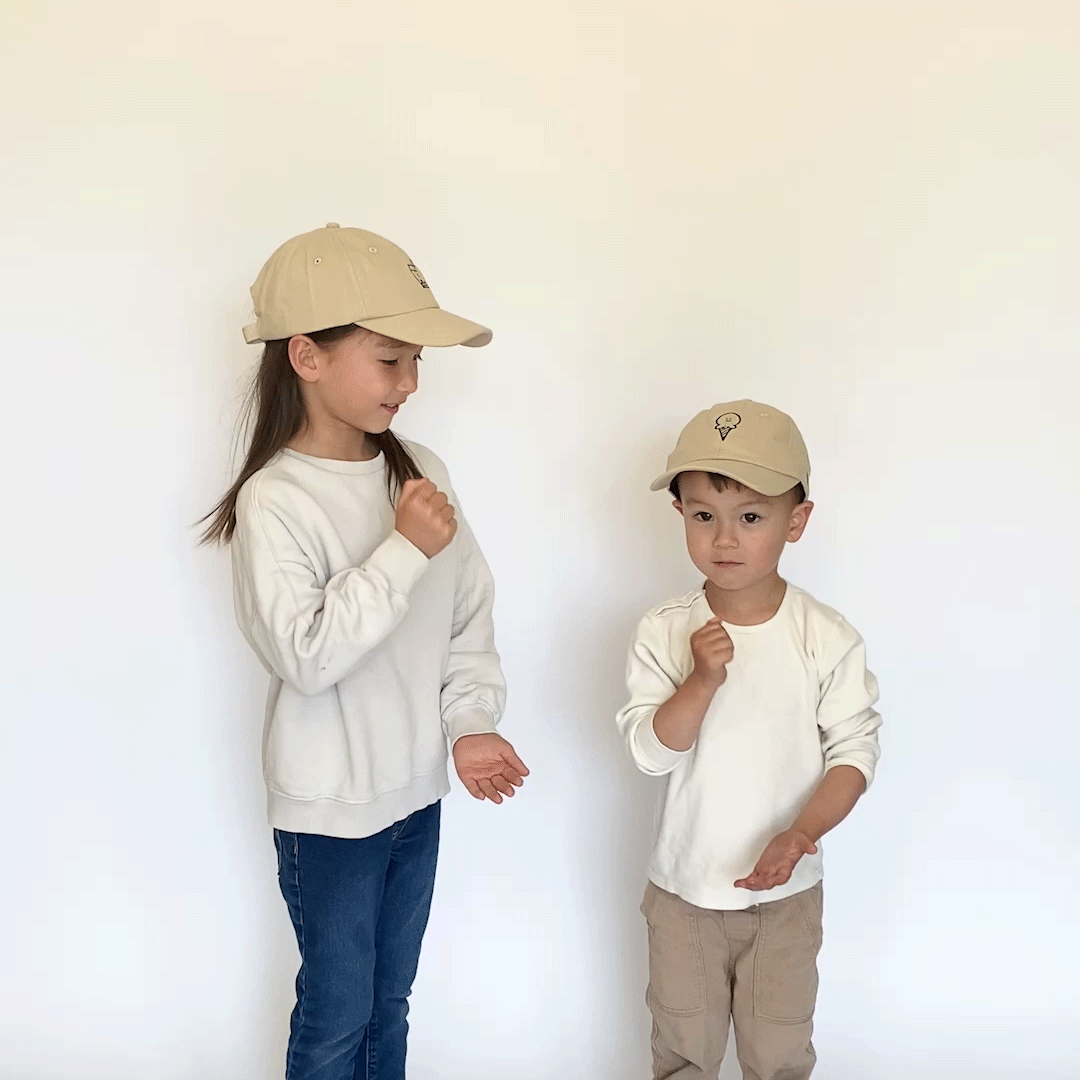 Bao Dumpling Kids Embroidered Baseball Cap - Knife Shift