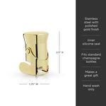 Belmont Heavyweight Champagne Stopper - Knife Shift