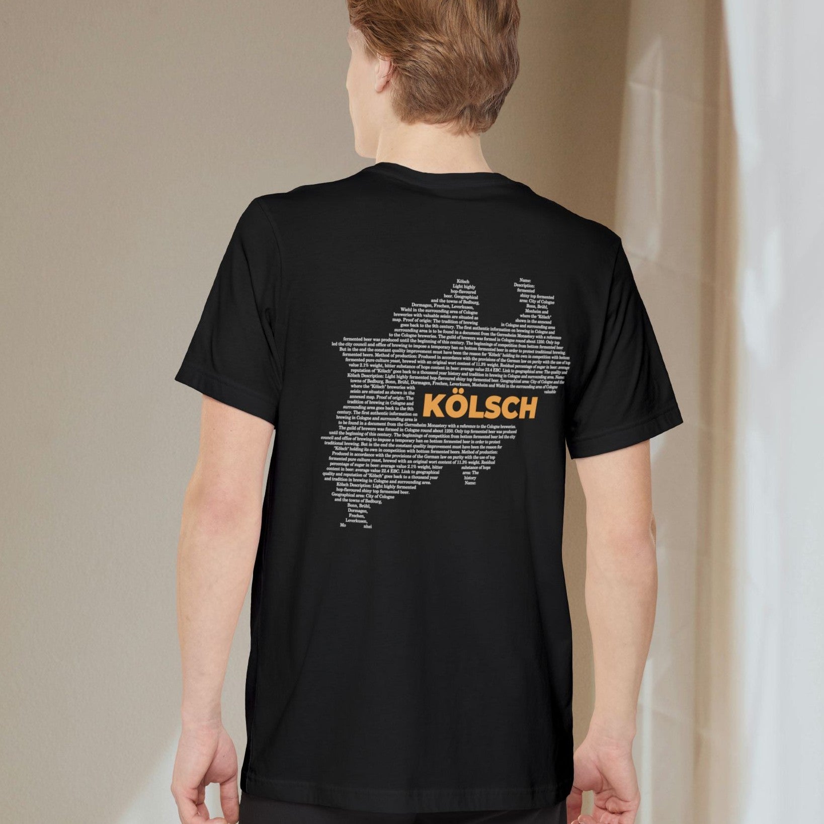 Kölsch Map - Pocket T-shirt-T-Shirt-gift ideas for foodies-Knife Shift