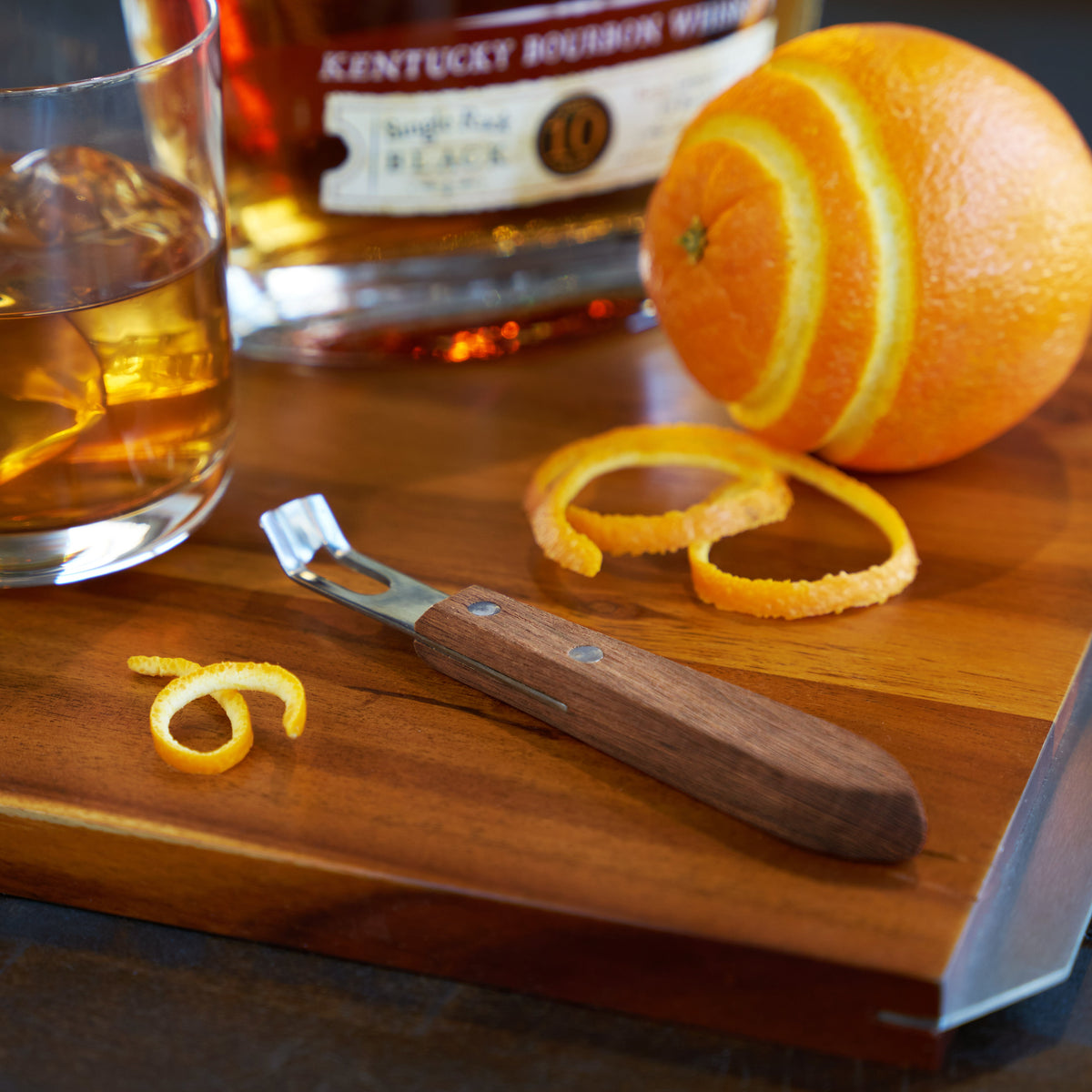 Professional Channel Knife with Walnut Wood Handle - Knife Shift