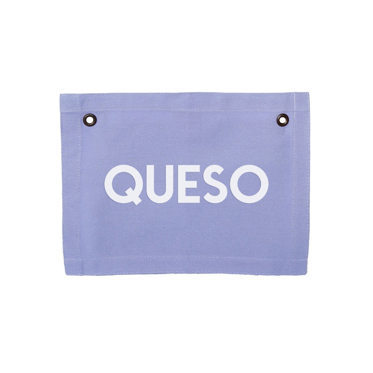 Queso Small Canvas Flag - Knife Shift