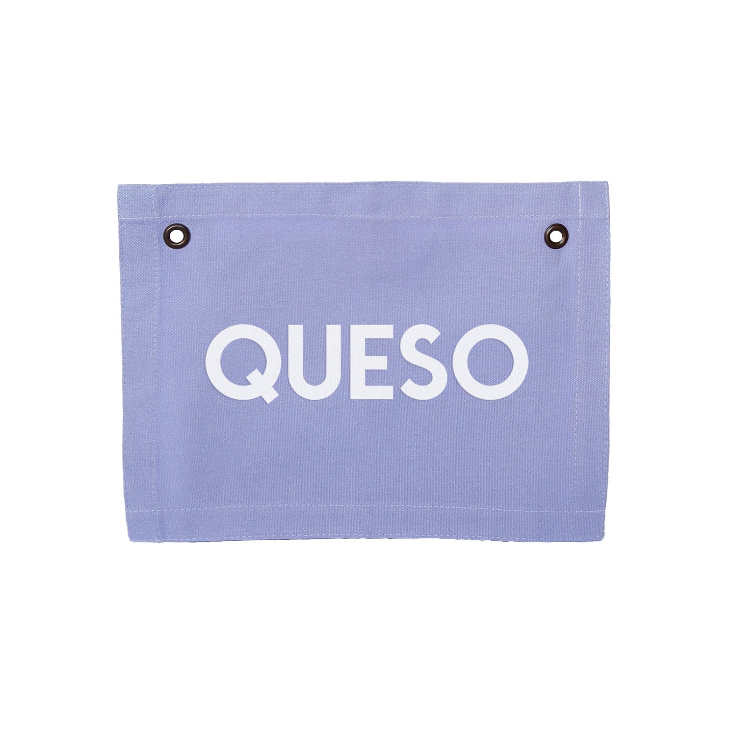 Queso Small Canvas Flag - Knife Shift