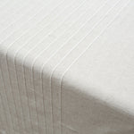 Washed Linen-Cotton Tablecloth- Natural Linen - Knife Shift