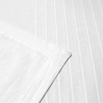 Washed Linen-Cotton Tablecloth- White - Knife Shift