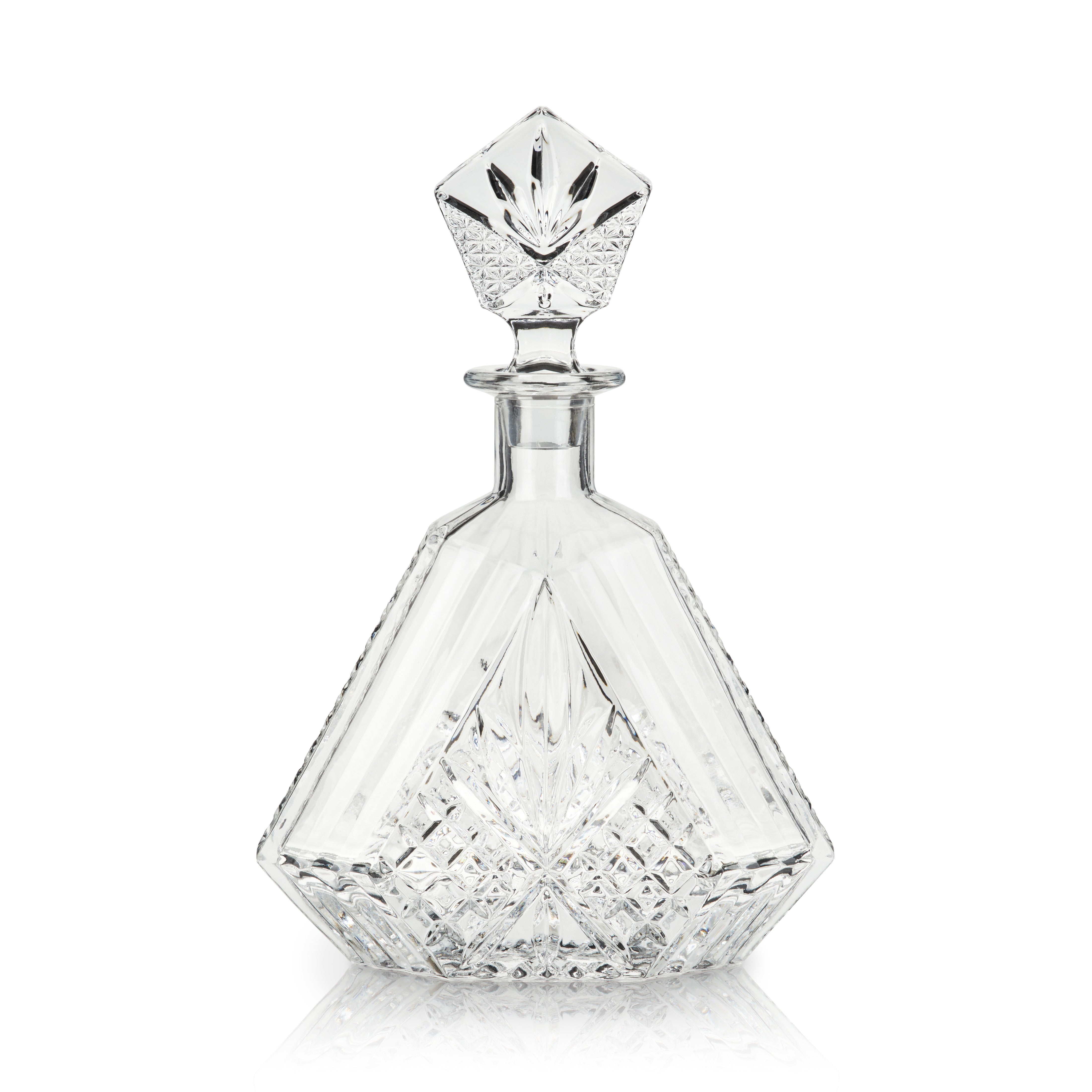 Admiral Crystal Irish Cut Whiskey Decanter - Thumbnail 3