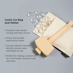 Professional Lewis Ice Bag and Mallet - Knife Shift