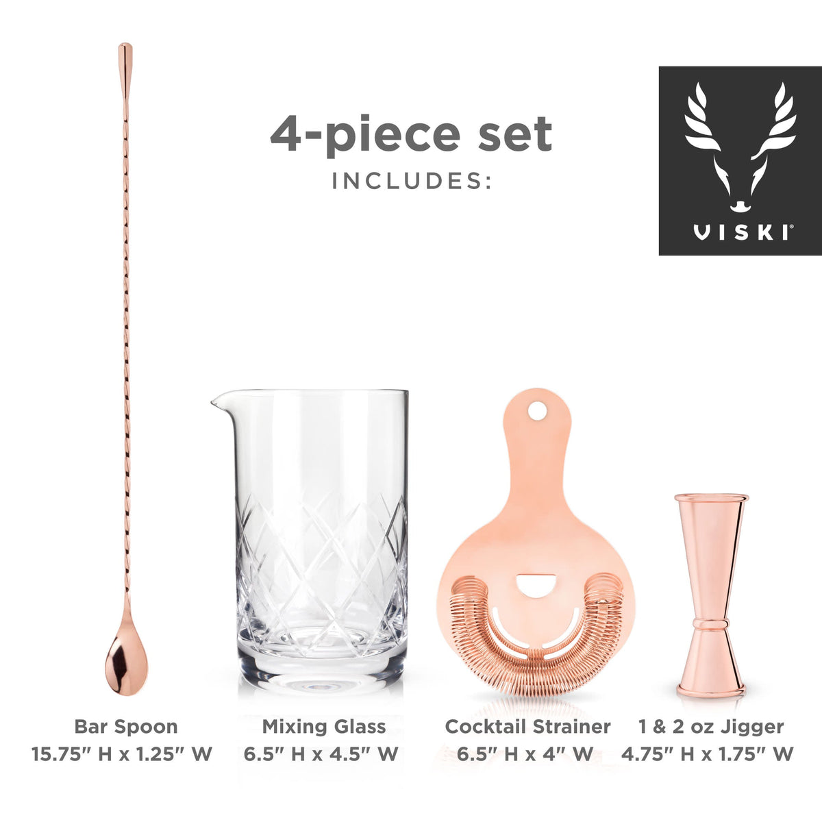 4-Piece Summit Barware Set - Knife Shift