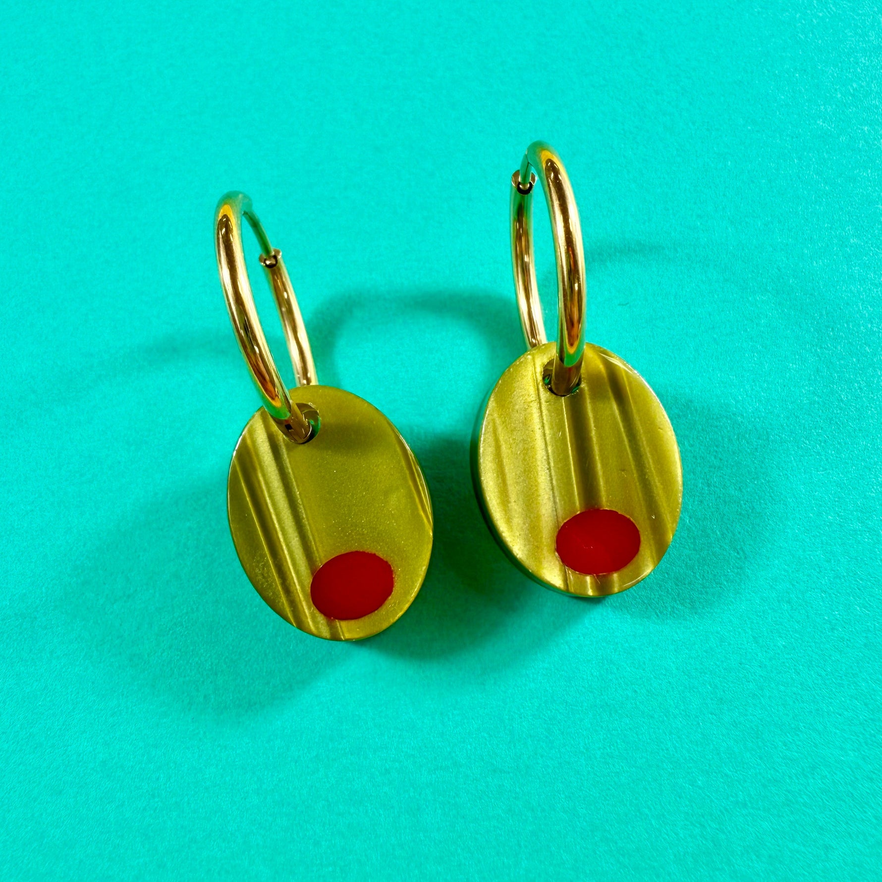 Olive Earrings - Knife Shift