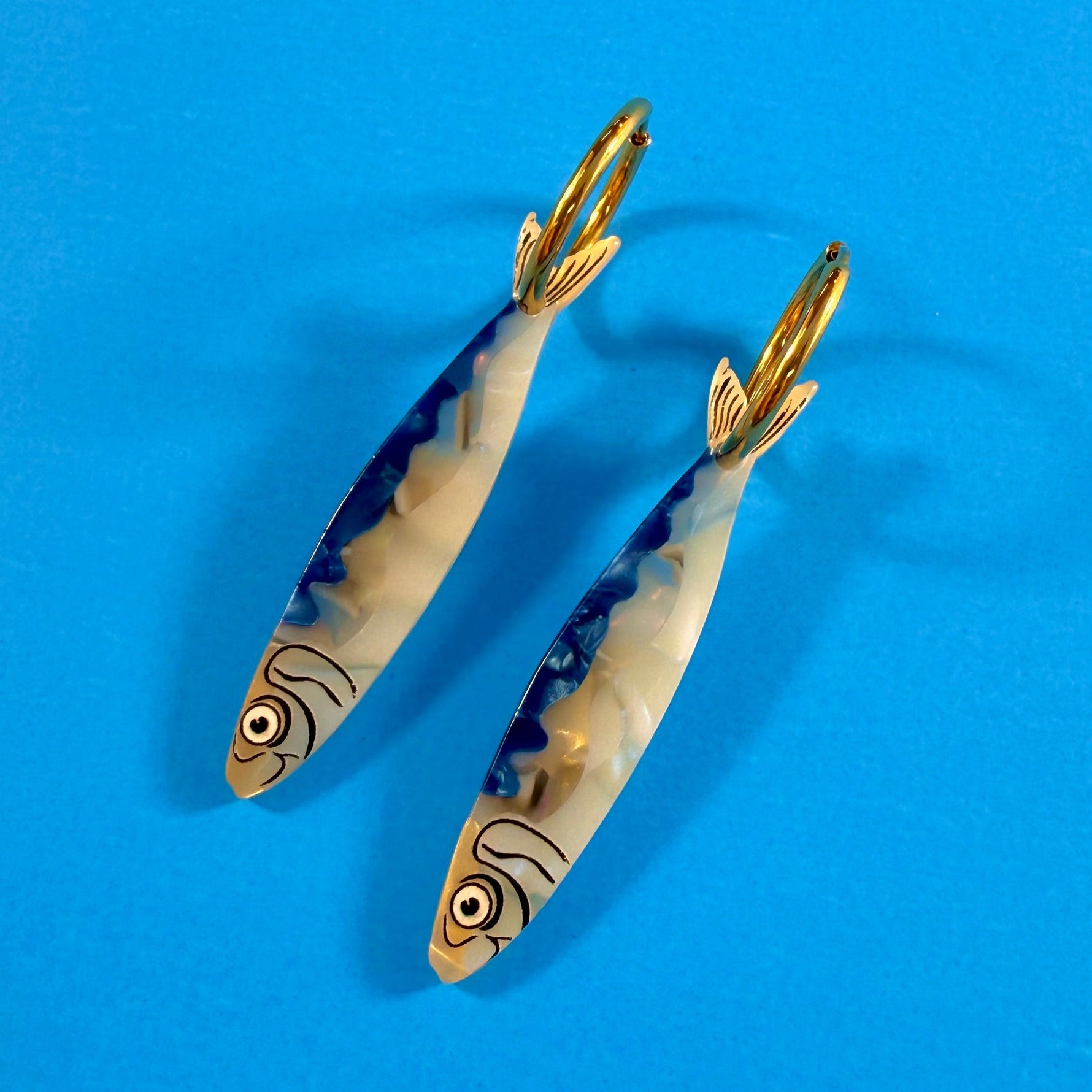 Sardine Earrings - Knife Shift