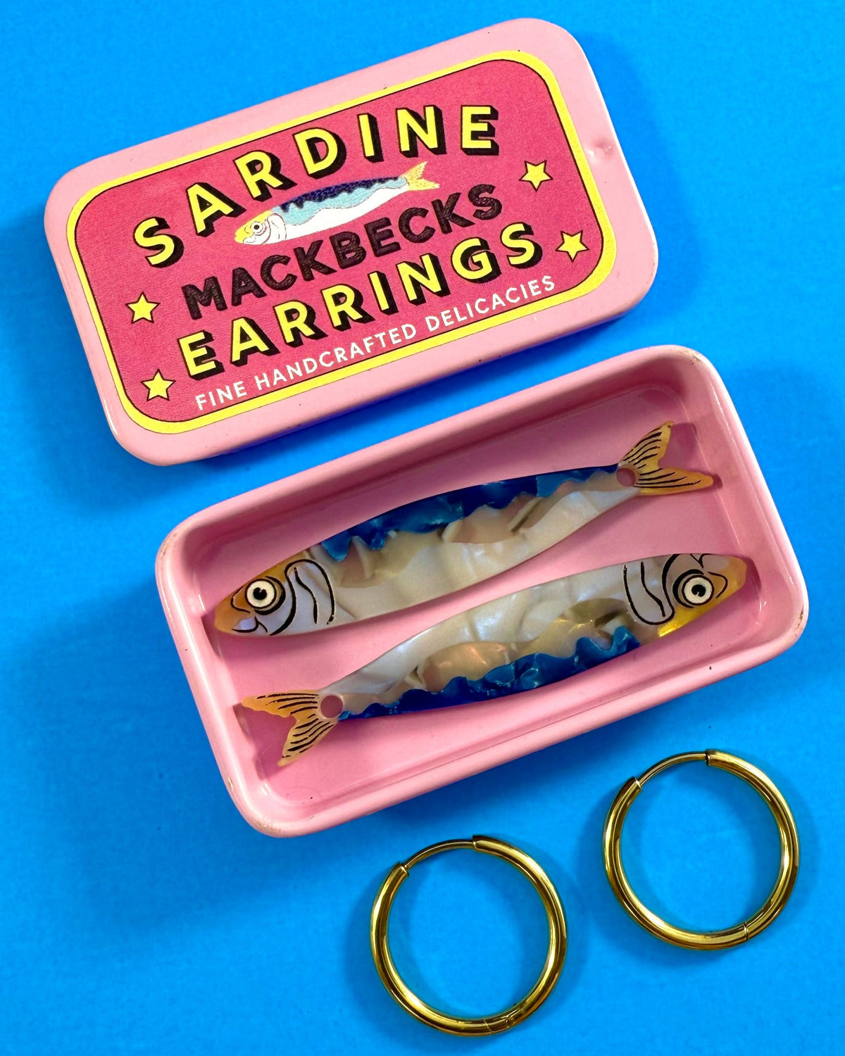 Sardine Earrings - Knife Shift