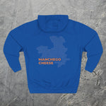 Manchego Cheese Map - Midweight Hoodie-Hoodie-gift ideas for foodies-Knife Shift