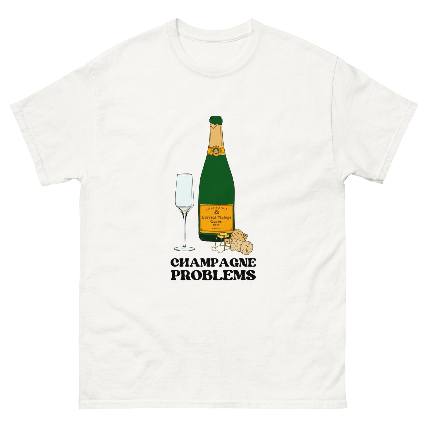 Champagne Problems Tee - Knife Shift