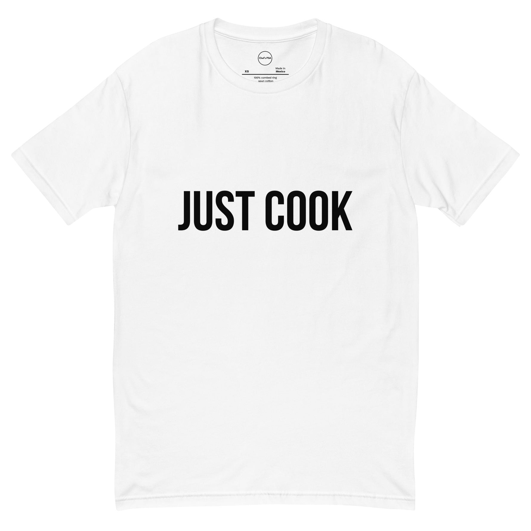 Just Cook Short Sleeve T-shirt - Light Colors - Knife Shift