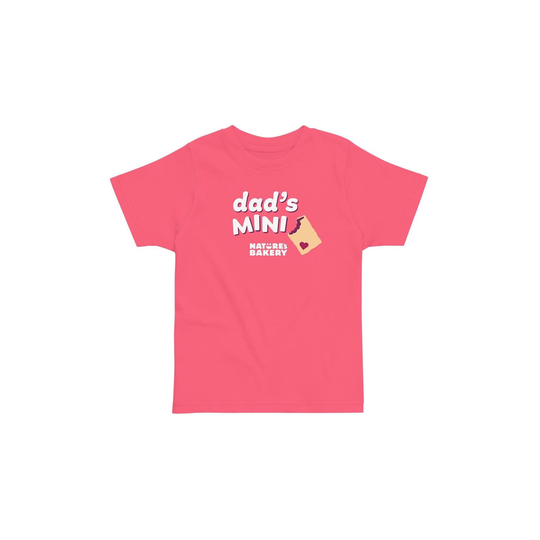 Dad's Mini Toddler T-Shirt - Raspberry - Knife Shift