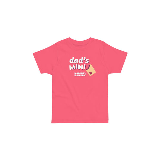 Dad's Mini Toddler T-Shirt - Raspberry - Knife Shift