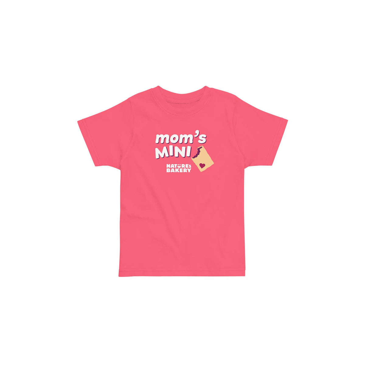 Mom's Mini Toddler T-Shirt - Raspberry - Knife Shift