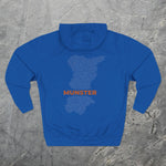 Munster Cheese Map - Midweight Hoodie-Hoodie-gift ideas for foodies-Knife Shift