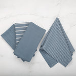To Each Their Own napkin set - Borage & White - Knife Shift