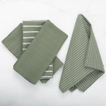 To Each Their Own napkin set - Kale & White - Knife Shift