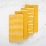 To Each Their Own napkin set - Turmeric & White - Knife Shift