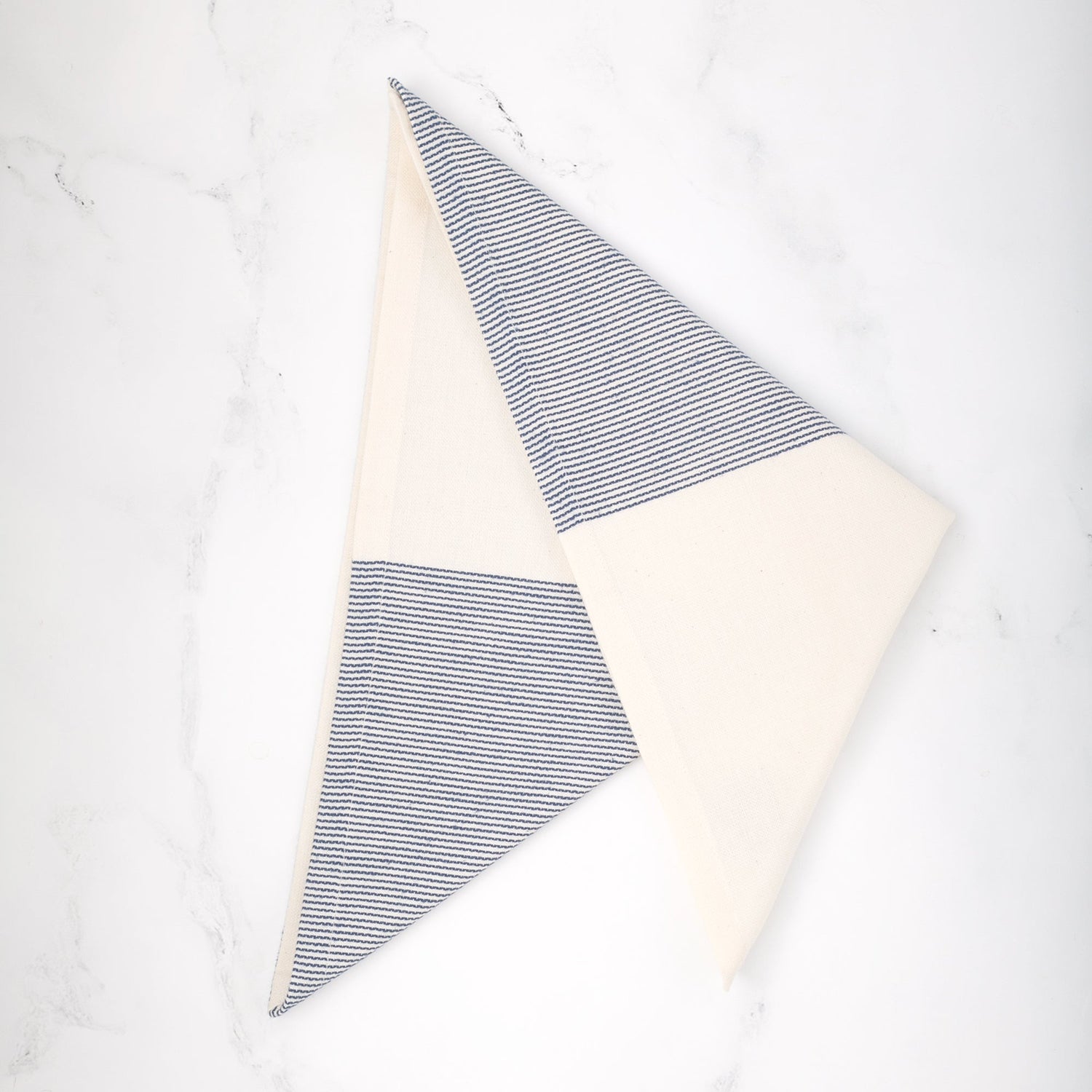 The Stripe Collection Napkins Natural Cotton & Elderberry
