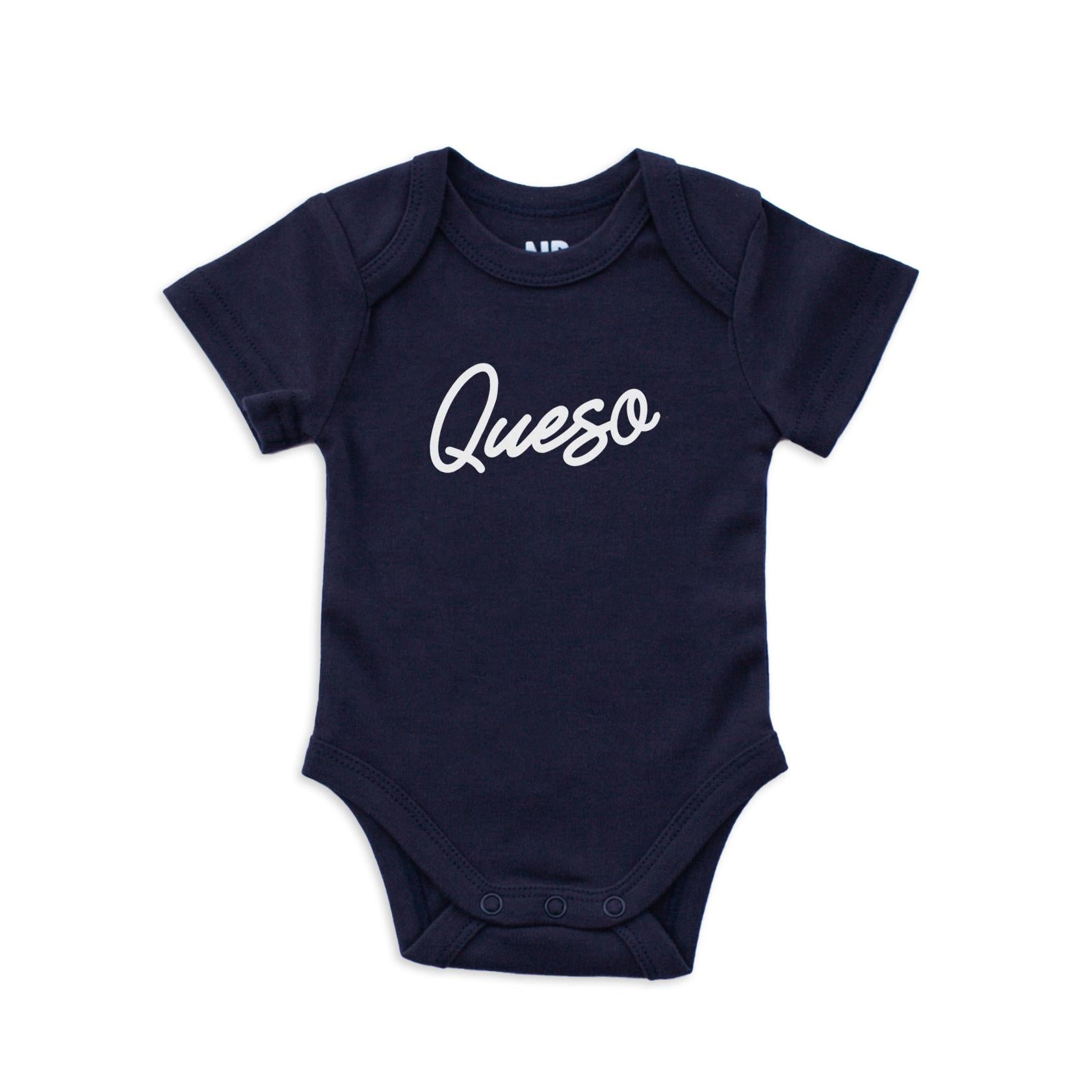Queso Cursive Onesie - Knife Shift