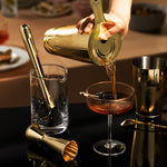 Art Deco Cocktail Picks in Gold Set of 4 - Knife Shift