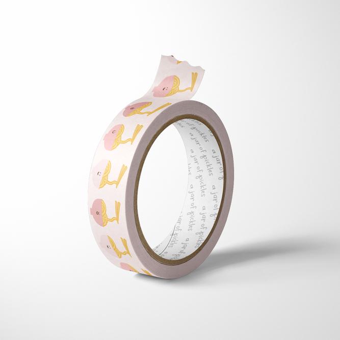 Noodle Bowl Washi Tape - Knife Shift