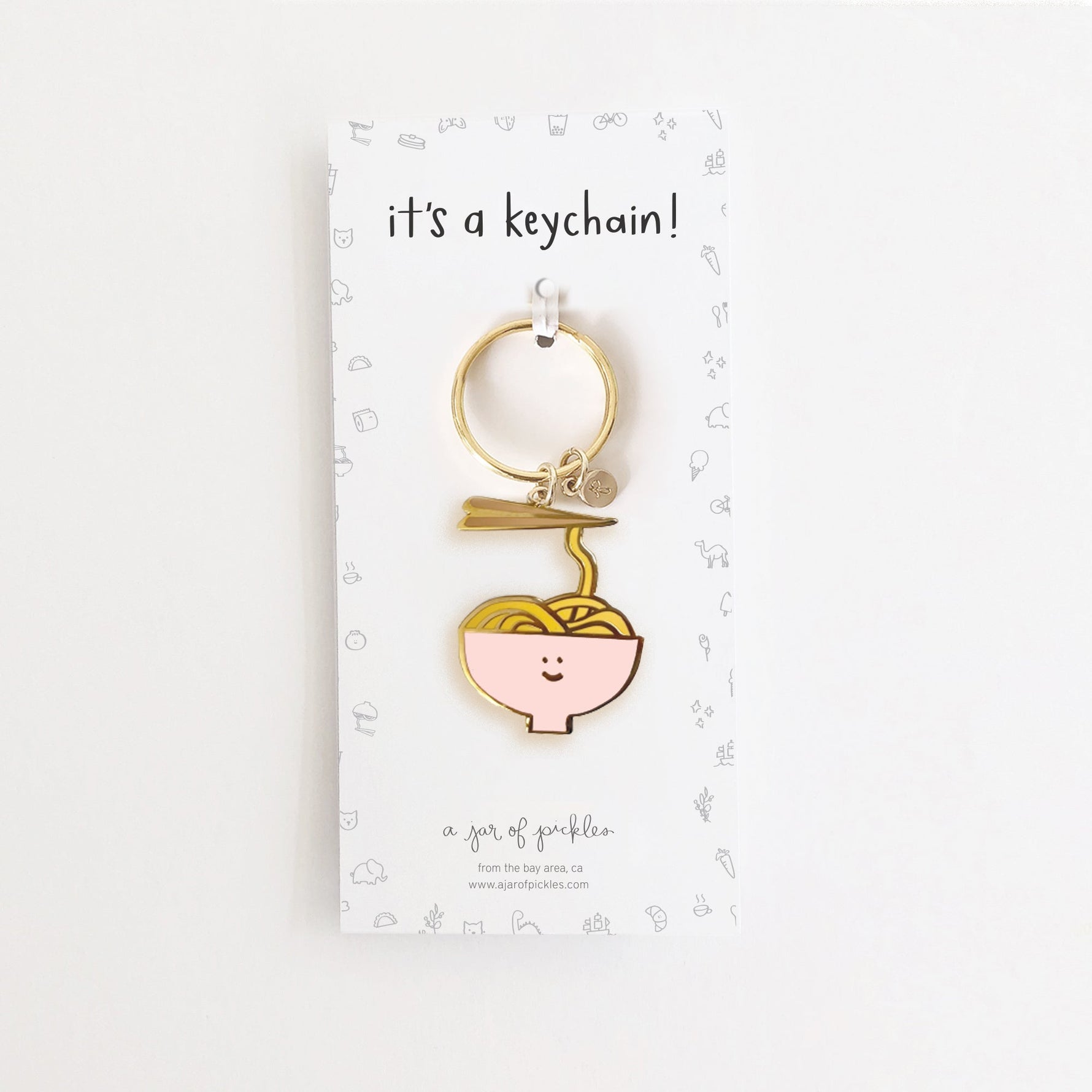 Noodle Bowl Keychain - Knife Shift
