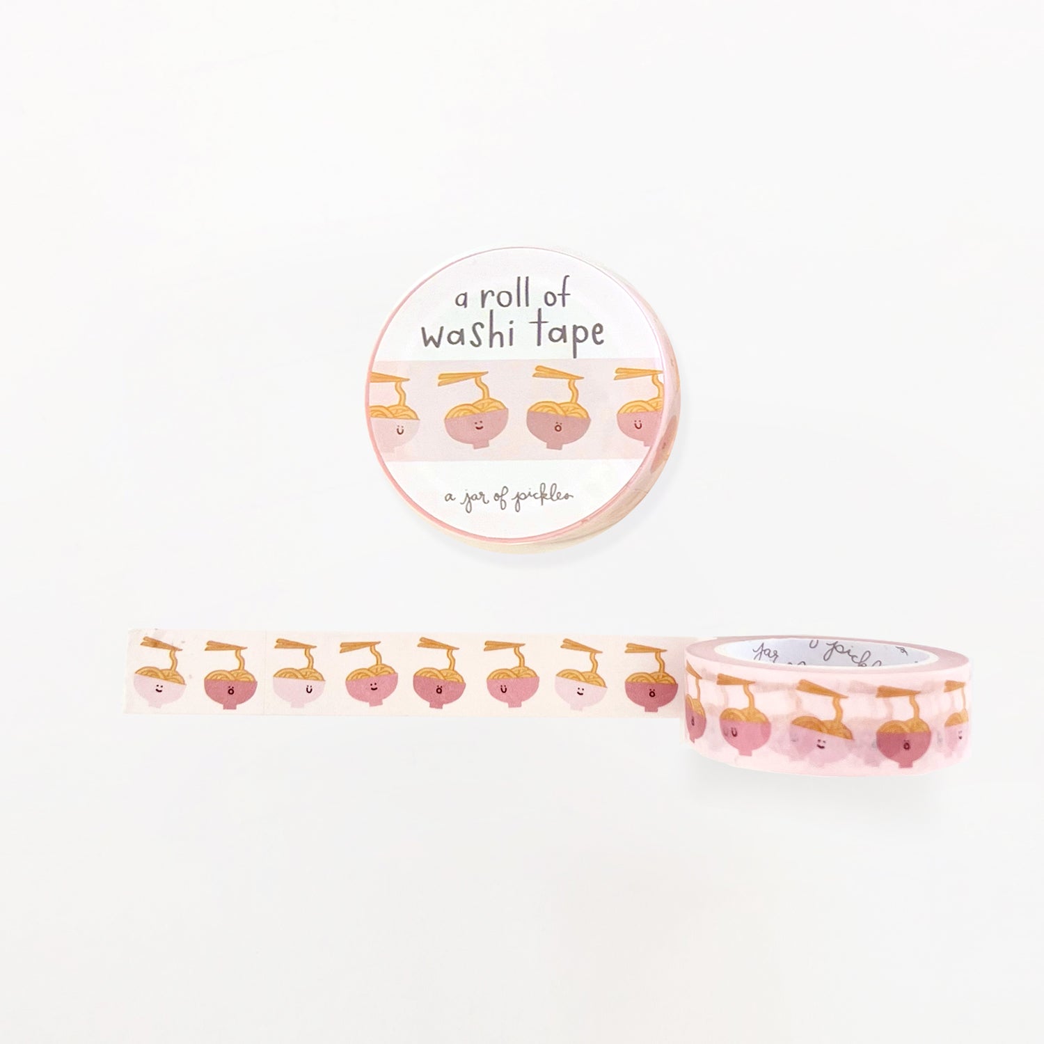 Noodle Bowl Washi Tape - Knife Shift