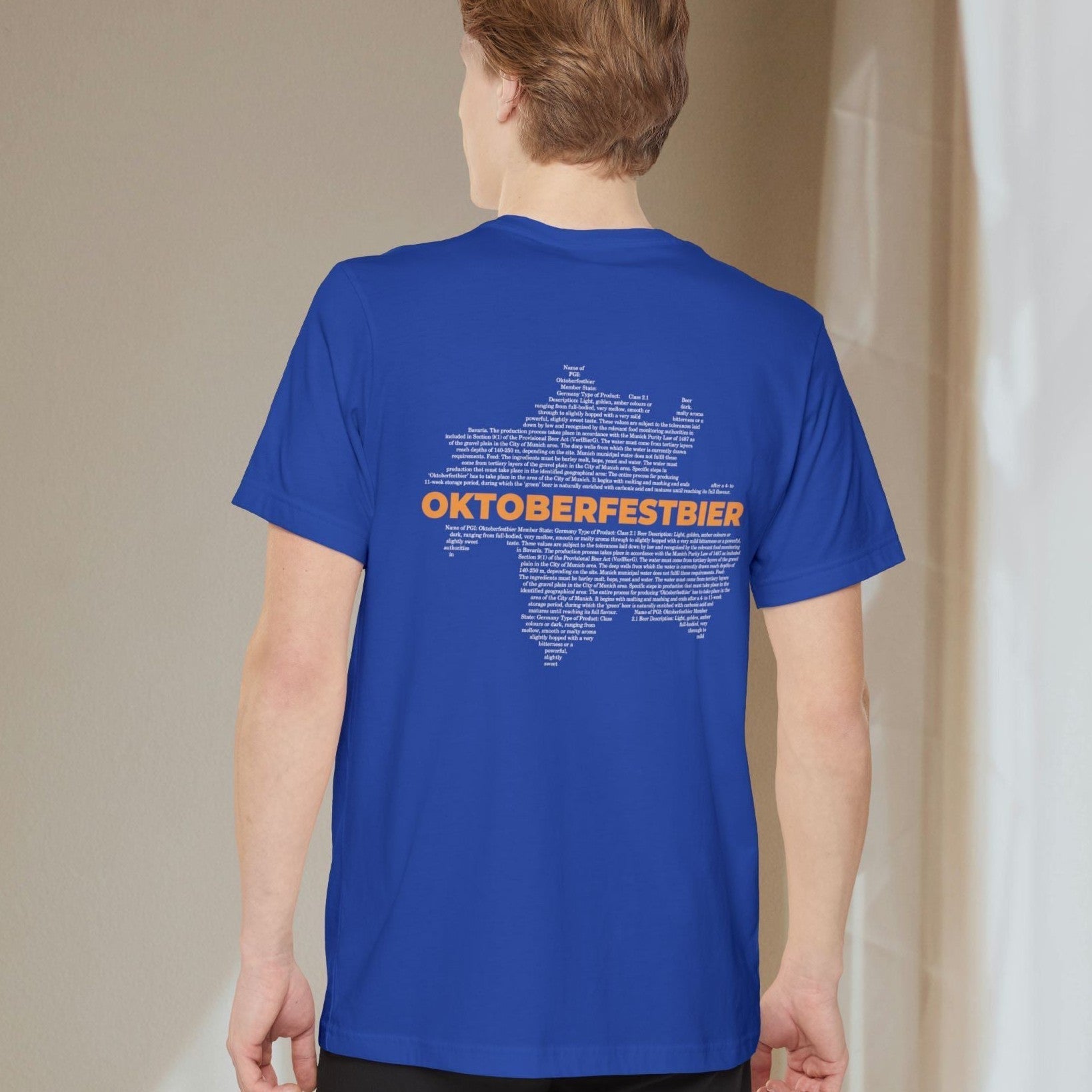 Oktoberfestbier Map - Pocket T-shirt-T-Shirt-gift ideas for foodies-Knife Shift