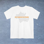 Oktoberfestbier Map - Pocket T-shirt-T-Shirt-gift ideas for foodies-Knife Shift