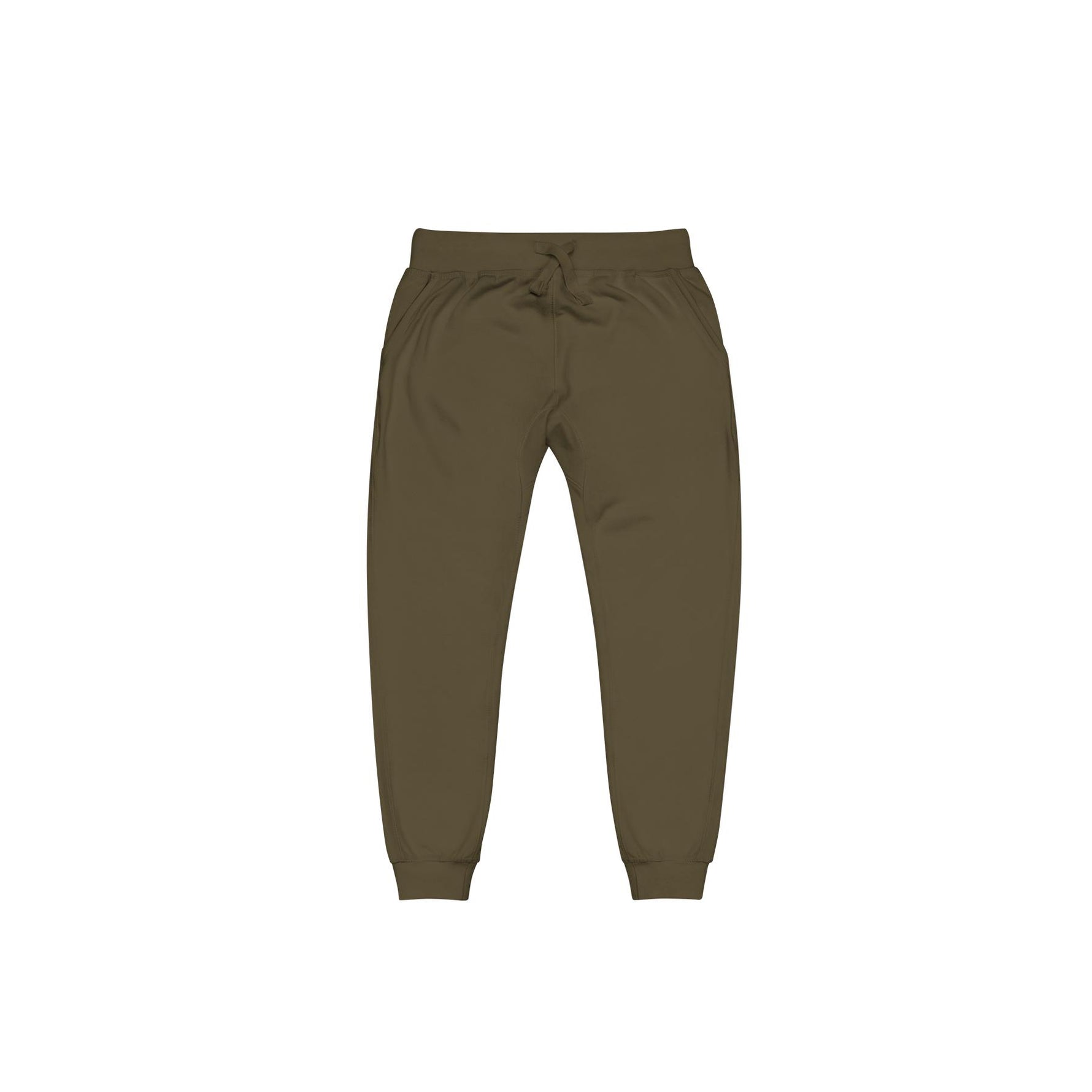 Olive Fleece Sweatpants - Knife Shift