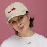 THE SMITH Organic Cotton "Rosé The Day Away" Dad Hat - Knife Shift