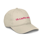 THE SMITH Organic Cotton "Life is better with Rosé" Dad Hat - Knife Shift