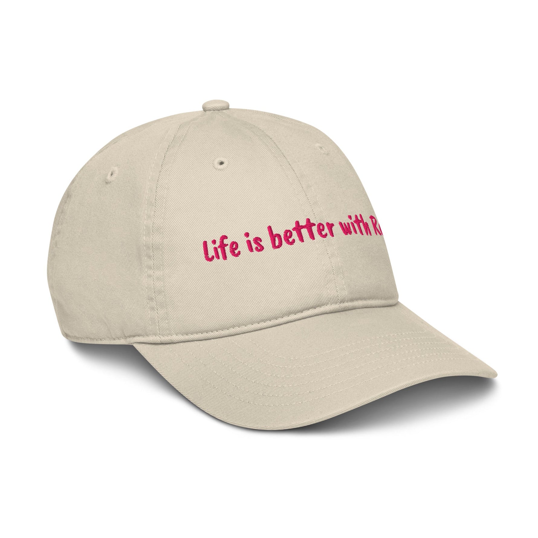 THE SMITH Organic Cotton "Life is better with Rosé" Dad Hat - Knife Shift