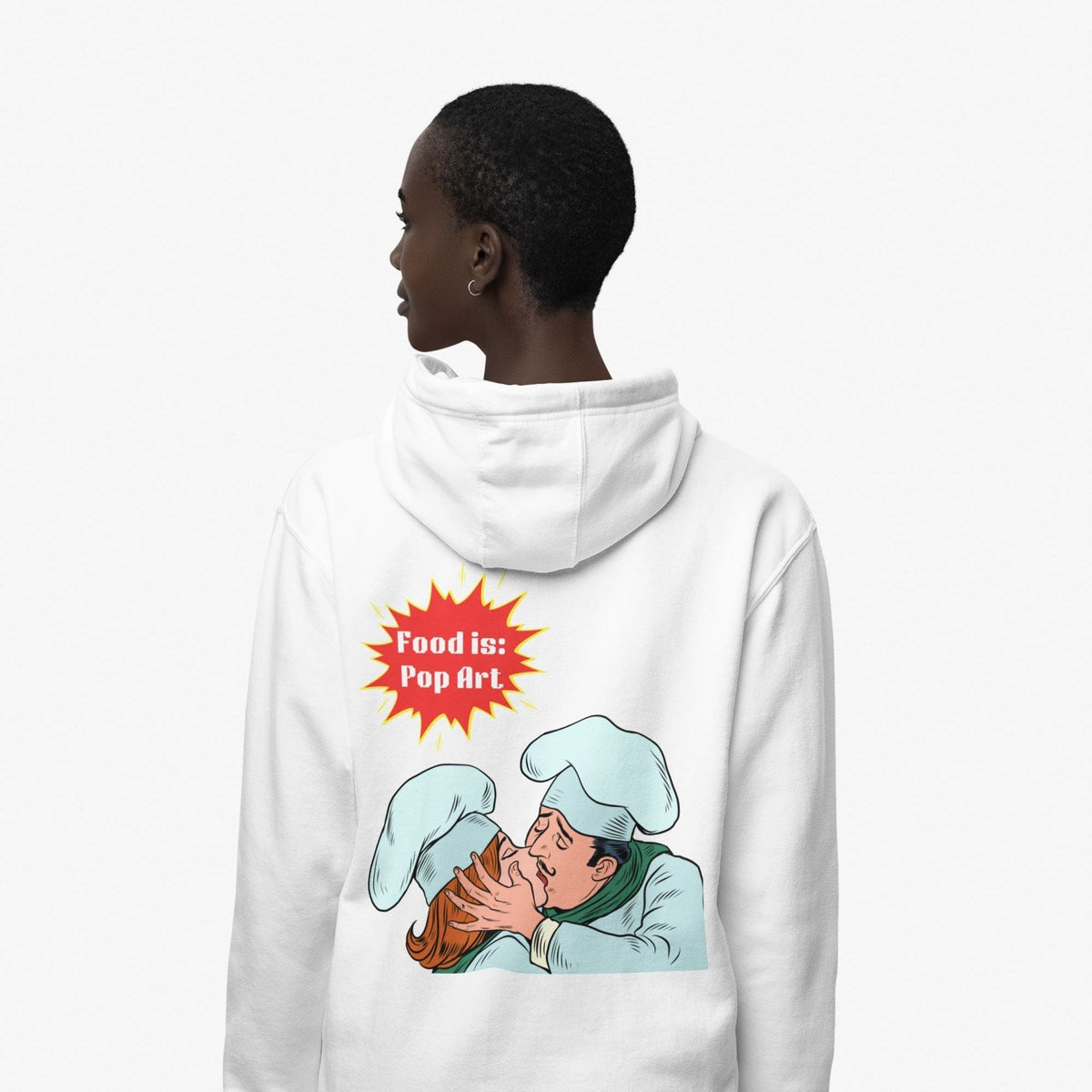 Passionate Chefs - Food Pop Art Hoodie-Hoodie-gift ideas for foodies-Knife Shift