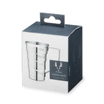 Stainless Steel Stepped Jigger - Knife Shift