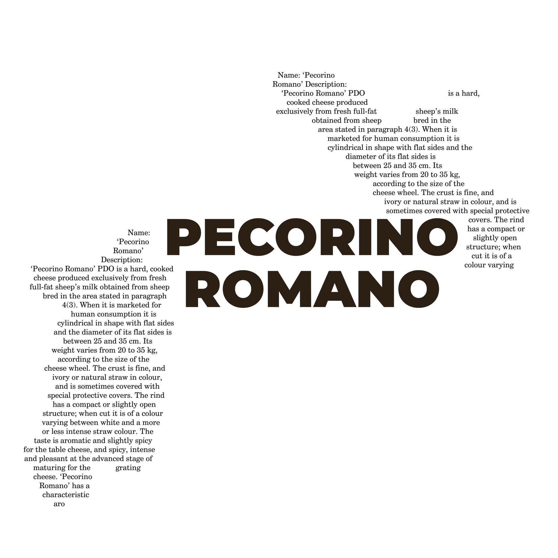 Pecorino Romano Cheese Map - Midweight Hoodie-Hoodie-gift ideas for foodies-Knife Shift