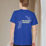 Pecorino Romano Cheese Map - Pocket T-shirt-T-Shirt-gift ideas for foodies-Knife Shift