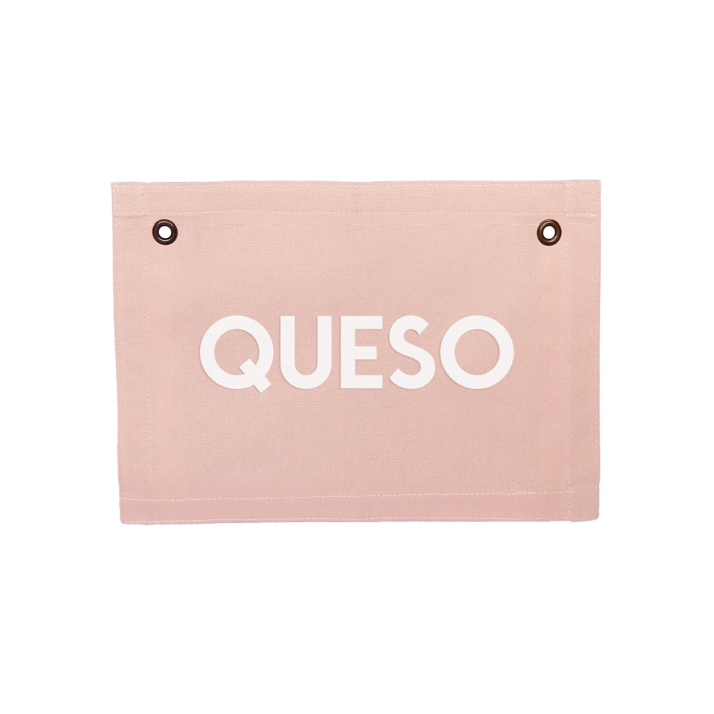 Queso Small Canvas Flag - Knife Shift