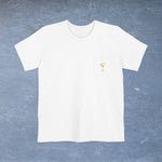 Pisco Map - Pocket T-shirt-T-Shirt-gift ideas for foodies-Knife Shift