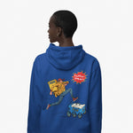 Pizza Delivery Race - Food Pop Art Hoodie-Hoodie-gift ideas for foodies-Knife Shift