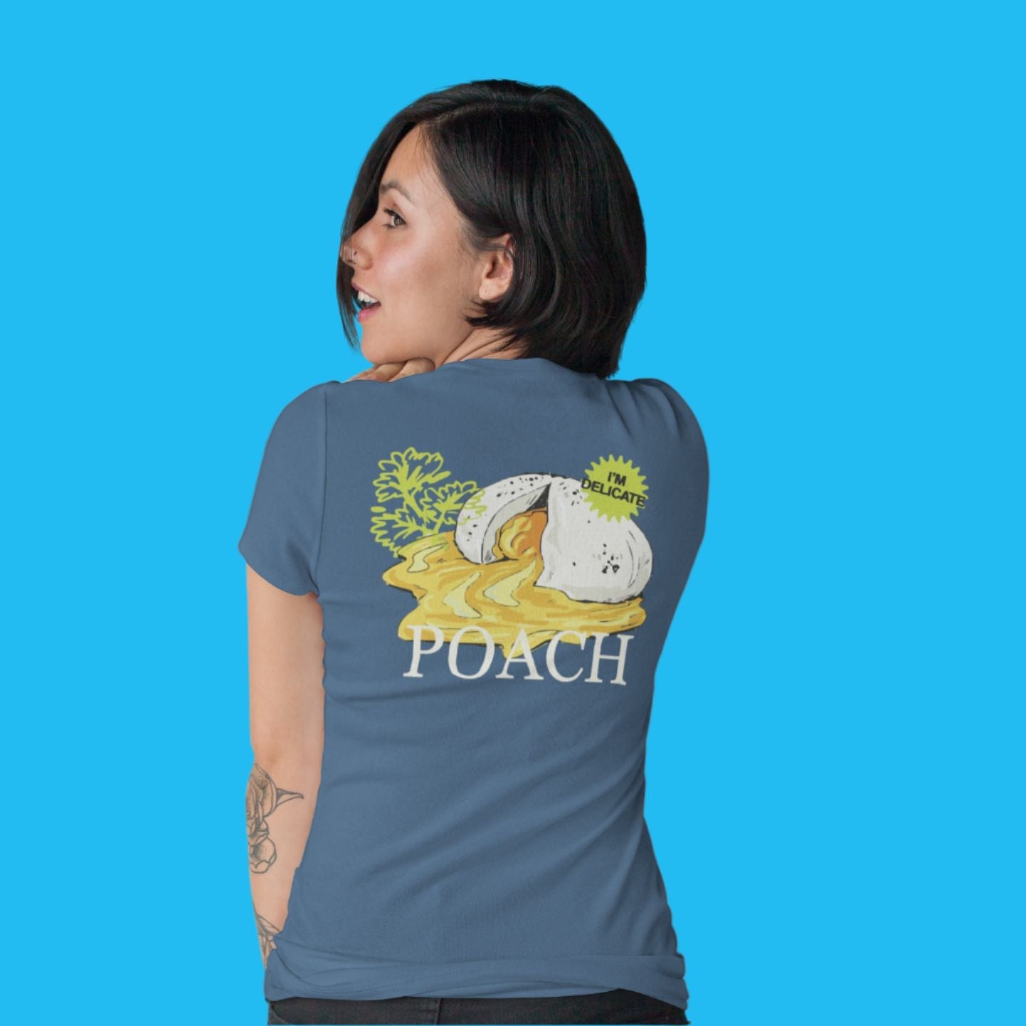 Poach Technique - Unisex Heavyweight T-shirt-T-Shirt-gift ideas for foodies-Knife Shift