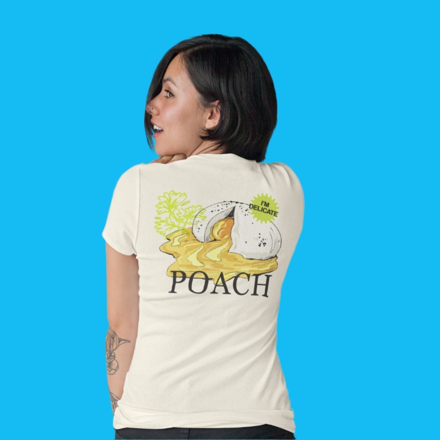 Poach Technique - Unisex Heavyweight T-shirt-T-Shirt-gift ideas for foodies-Knife Shift