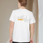 Port Wine Map - Pocket T-shirt-T-Shirt-gift ideas for foodies-Knife Shift