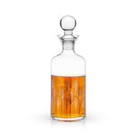 Art Deco Crystal Decanter - Knife Shift