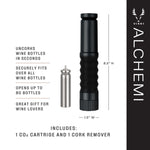 Alchemi CO2 Cork Remover - Knife Shift